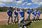 Softball vs Babson  Wheaton College Softball vs Babson College. - Photo by Keith Nordstrom : Wheaton, Softball, Babson, NEWMAC